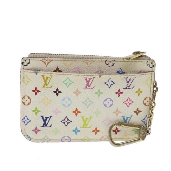 LOUIS VUITTON Multicolor Pochette Cles NM Coin Purse - Picture 2 of 12